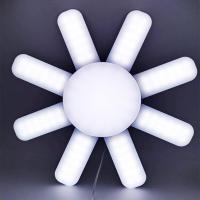 ราคา หลอดไฟ LED หลอดไฟทรงใบพัด หลอดไฟใบพัด หลอดไฟพับเก็บได้ หลอดไฟประหยัดพลังงาน ปรับมุมโคมไฟได้ 3แฉก 4แฉก 5แฉก 6แฉก 8แฉก (15867040079)