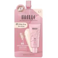 ราคา MILLE แบบซอง BB ครีมซองมิลเล่ เซรั่มถั่งเช่า เซรั่ม เอสเซนส์ถั่งเช่า D2 Primer ไพรเมอร์ พกพาสะดวก ซอง กล่อง (20698433774)