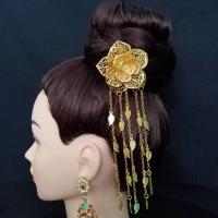 ราคา ปิ่นเจ้านาง ปิ่นลายดอกไม้ ปิ่นตุ้งติ้ง สวยๆ จากประเทศไทย (14065780879)