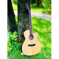 ราคา กีต้าร์โปร่งKimmy ทรง Ga slot head งานผลิตอินโดนีเซียไม้แท้Top solid (10417723661)