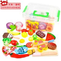 ราคา ครอบครัวที่บ้านหั่นลูกเต๋าเด็กตัดผลไม้ไม้แม่เหล็กห้องครัวเด็กจำลองแม่เหล็กไม้ตัดผลไม้ของเล่น (20061249381)