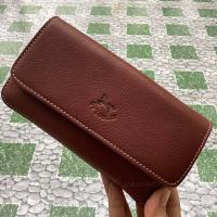 ราคา Delonchi ซองโทรศัพท์หนังแท้ แนวนอนใส่มือถือ2เครื่อง ซองหนังใส่โทรศัพท์ กระเป๋าเหน็บเอวหนัง มีเหล็กหนีบ กระเป๋าใส่เข็มขัดหนัง หนัววัวแท้ หนังชาร์มัว (19712429331)