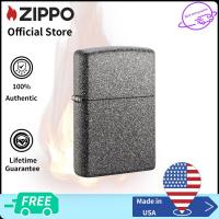 ราคา Zippo Iron Stone Design Windproof Pocket Lighter Zippo 211 Lighter without Fuel Inside การออกแบบหินเหล็ก ไฟแช็กไม่มีเชื้อเพลิงภายใน (17415010810)