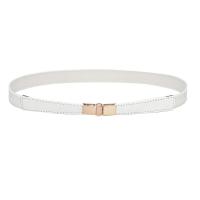 ราคา ยืดหยุ่นบางสุภาพสตรีชุดเข็มขัดสีดำสีแดงสีขาวผอมผู้หญิงเอวเข็มขัดสายรัดยืดหญิงเข็มขัด (1761510568)