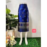 ราคา ผ้าถุงป้ายตะขอไหมสังเคราะห์ ไหมลาวแบบสั้น ผ้าซิ่นไหมลาวแบบสั้น ผ้าถุง (17520393151)