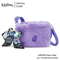 ราคา กระเป๋า KIPLING รุ่น AMINDA Furry สี Glossy Lilac KIPLING X EMILY IN PARIS (20910797575)