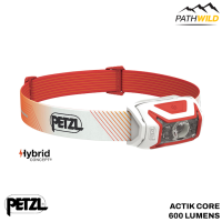 ราคา PETZL ACTIK CORE HEADLAMP 600 LUMEN ไฟฉายคาดหัว ความสว่าง 600 lm ใช้แบตเตอรี่ได้ 2 แบบ เหมาะกับการเดินป่า วิ่งเทรล แคมปิ้ง ท่องเที่ยว (17062822133)