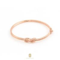 ราคา Jewellista กำไลเงินแท้ รุ่น Della เงินแท้ 925 ชุบทองคำขาว ชุบโรสโกลด์ ชุบทอง 14k (13232202291)