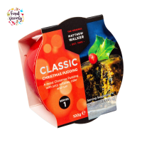 ราคา Matthew Walker Classic Christmas Pudding 100g แมทธิว วอล์กเกอร์ พุดดิ้งคริสต์มาสคลาสสิก 100 กรัม (16981038697)