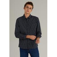 ราคา Mc jeans เสื้อเชิ้ตผู้ชาย แขนยาว สีดำ MSLZ193 (20529939240)
