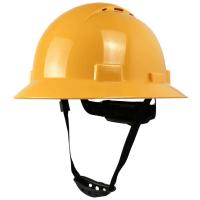 ราคา หมวกแข็งแบบเต็มปีกสำหรับวิศวกรก่อสร้าง ANSI Z89 1 Vents HDPE หมวกนิรภัยพร้อมหมวกอุตสาหกรรมแบบปรับได้6จุดสำหรับผู้ชาย (20632867226)