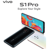 ราคา Vivo S1 Pro Ram8 128gb เครื่องศูนย์ไทยมีประกันร้าน 1เดือน Snapdragon 665กล้องหลัง4ตัว ส่งฟรี (1197718999)