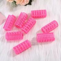 ราคา แกนดัดผมแบบมีที่ครอบ โรลม้วนผมพลาสติก ม้วนหน้าม้า ม้วนปลายผม ทำง่ายประหยัดเวลา ไม่ต้องใช้ความร้อน มีหลายขนาด สุ่มสี (19716055814)