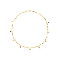 ราคา Vetiver pearl Ninegems brilliant cut necklace Chocker to necklace สร้อยนพเก้า พลอยแท้ พลอยนพเก้า ตัวเรือนเงินแท้ ชุบทอง18K จัดส่งไว (20733259362)