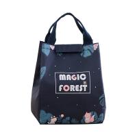 ราคา Filed Green กระเป๋าข้าวกล่อง กล่องอาหารกลางวัน มีบุฟอยฉนวนเก็บร้อน เย็น Cartoon insulated lunch bag (17117670711)