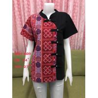 ราคา เสื้อไซส์ใหญ่ อก44 เสื้อสาวอวบ เสื้อผ้าฝ้าย เสื้อผ้าพื้นเมือง เสื้อผู้หญิง เสื้อคอจีน ราคาถูก มีให้เลือกหลากหลาย ส่งไว (15994960818)