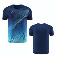 ราคา Mizuno เสื้อแบดมินตันกีฬาใหม่เสื้อแห้งเร็วระบายอากาศได้สำหรับการฝึกซ้อมการแข่งขัน6517 2023 (20221341457)