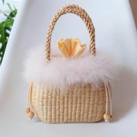 ราคา กระเป๋าสาน รุ่นคุณนายน้อย กระเป๋าขนนก กระเป๋าฟรุ้งฟริ้ง (19902822244)