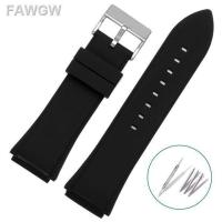 ราคา สายนาฬิกาสำหรับ Guess W0247G3 W0248G5 W0040G6 W0040G7 W0040G9 W0407G2 22มม สายนาฬิกายางนิ่มสีดำสีน้ำเงินสร้อยข้อมือสายรัดสปอร์ตซิลิโคน (19657251764)