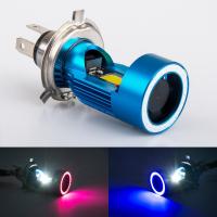 ราคา สำหรับYamaha Honda H4 BA20Dรถจักรยานยนต์ไฟหน้ารถมอเตอร์ไซค์แบบLEDหลอดไฟ12 80V DC H4 HS1 H6 BA20D High Beamรถสกู๊ตเตอร์จักรยานยนต์ไฟฉายคาดศีรษะLEDมุมดวงตาไฟต H4 (4145020701)