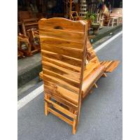 ราคา เก้าอี้ไม้สัก เก้าอี้ชายหาด เก้าอี้เอนนอนพับได้ (20616245171)