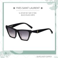 ราคา แว่นกันแดด Yves Saint Laurent SL M103F 001 SIZE 57 MM BLACK BLACK GREY (18294289002)