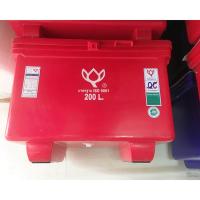 ราคา สีแดง ถังน้ำแข็ง ถังแช่ ขนาด 200 ลิตร (813188661)