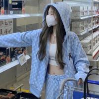 ราคา เกาหลี Mlb ฤดูใบไม้ร่วงพิมพ์เต็มซิปเสื้อแจ็คเก็ตชายและหญิงสไตล์เดียวกันเสื้อคาร์ดิแกนมีฮู้ดปักลาย (16429200487)