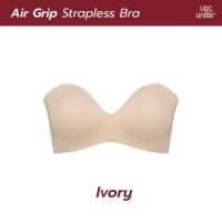 ราคา UP UNDER บราเกาะอก ไร้โครง รุ่น Air Grip Strapless Bra เกาะแน่น ไม่หลุด เสื้อในเกาะอก ใส่สบาย เสริมPush upไล่ระดับ เนื้อผ้าเย็น ไร้ขอบตะเข็บ ถอดสายได้ (15015760867)