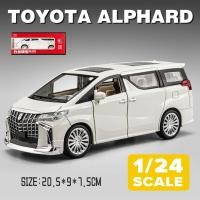 ราคา โมเดลรถยนต์ TOYOTA MPV ALPHARDพร้อมไฟสีเสียง รถโมเดลเหล็ก รถเหล็กโมเดล โมเดลรถ (21032778064)