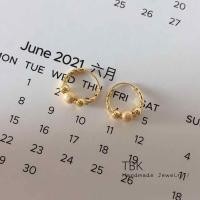 ราคา เครื่องประดับต่างหูห่วงทอง18K กรุงเทพพร้อมลูกบอล (20612532662)