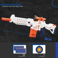 ราคา พร้อมส่ง COD ปืนของเด็กเล่น EVA กระสุนอ่อน ปืนเนิร์ฟ ออโต้ ปืนเด็กเล่น ไฟฟ้า ปืนโฟม ปลอดภัยและสนุก ของเล่นเด็ก W0024 (20893180169)