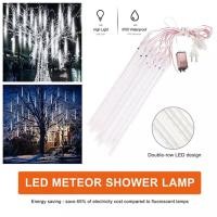 ราคา ไฟตกแต่ง โคมไฟปักสนาม ไฟสวน ไฟแต่งสวน หลอดไฟแท่ง หลอดไฟดาวตก หลอดไฟกระพริบ 1ชุด 8แท่ง หลอดไฟLED ไฟตกแต่ง (10999300798)