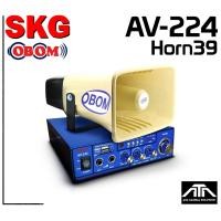 ราคา ชุดเครื่องแอมป์ขยายเสียง 1200W SKG AV 224 Horn 39 รองรับ MP3 FM Radio ได้ มี บูลทูธ เชื่อมต่อมือถือได้ รองรับ (13225113318)