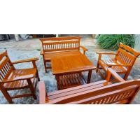 ราคา ชุดโซฟาท่านเปา สินค้า 5 ชิ้น สุดท้าย เฟอร์นิเจอร์ไม้สัก สินค้าขายแยกชิ้นค่า (21055849039)