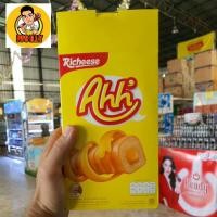 ราคา Ahh ข้าวโพดอบกรอบเคลือบและสอดไส้ชีส ตรา อ๊ะห์ 16กรัม 12ชิ้น (20886072240)