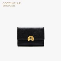 ราคา COCCINELLE กระเป๋าสตางค์ผู้หญิง รุ่น BINXIE สี NOIR (21008496226)