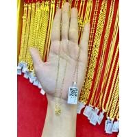 ราคา สร้อยคอ 1 สลึง ไข่ปลา งานเลเซอร์ (21074028731)