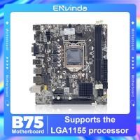 ราคา ENVINDA B75เมนบอร์ด LGA 1155 Dual Channel DDR3หน่วยความจำ SATA III USB 3 0สำหรับ Intel Core I7 I5 I3 Xeon CPU B75 Mainboard (21171086521)