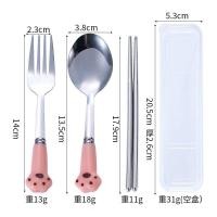 ราคา ลดล้างสต๊อก สินค้ามีตำหนิเล็กน้อย ชุดช้อนส้อมตะเกียบลายการ์ตูน ช้อนส้อมสแตนเลส เซรามิค ราคาพิเศษ 20 (20775243960)