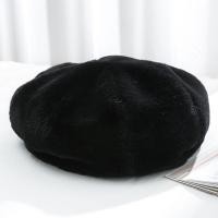 ราคา หมวกเบเร่ต์ขน Beret เบเร่ต์ หมวกน่ารัก พร้อมส่ง (18945826052)