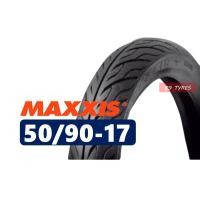 ราคา ยางนอกขอบ17 MAXXIS เเม็กซิส ลายไฟ แก้มเตี้ย 45 90 50 90 17 50 100 60 90 17 มีตัวเลือกสินค้า (10411458182)