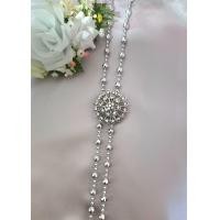 ราคา สังวาลย์ชุดไทย สังวาลย์ลูกปัดพลาสติกชุปเงิน ชุปทองพร้อมเข็มกลัด ใช้ได้ทั้งเด็กและผู้ใหญ่ เข็มกลัดสุ่มลาย (21030096764)