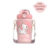 ราคา ขวดน้ำของเด็ก Sanrio กระติกน้ำ Kuromi กระบอกน้ำเก็บอุณหภูมิร้อน เย็น กระบอกน้ำเก็บความเย็นลายการ์ตูน กระบอกน้ำเก็บความร้อน 24 ชั่ว เกรดอาหารถ้วยหลอดซิลิโคนน่ารัก (21126808850)