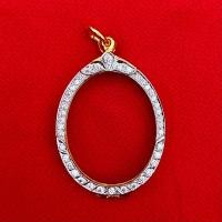 ราคา กรอบพระทรงไข่ฝังเพชร (19872101899)