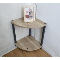 ราคา ชั้นวางของเข้ามุม ชั้นไม้ขาเหล็ก ชั้นไม้เข้ามุม2ชั้น3ชั้น ชั้นวางแจกัน ชั้นอเนกประสงค์ ชั้นเข้ามุมห้อง ชั้นวางโทรศัพท์ (6383172479)