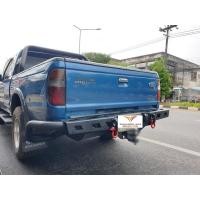 ราคา กันชนท้ายฟอร์ดเรนเจอร์ Ford Ranger 1998 2011 หนา4มิลแถมห่วงแดง 1 คู่ R35 กันชนท้ายเหล็กหนา ranger เก่า (9780284215)