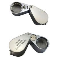 ราคา แว่นขยายขนาดมินิ ไฟLED LED 6 Shaped jewelry magnifier 30x 21mm (20970876674)