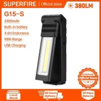 ราคา Supfire G15แบบพกพาแสงไฟฉายทรงกระบอกLEDทำงานกลางแจ้งแม่เหล็กรถแคมป์ปิ้งRepairing USBเต็นท์ (5543632970)