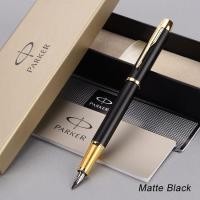 ราคา Parker IM Black Gold Trim Fountain Pen Fineพร้อมกล่องของขวัญ (1256544735)